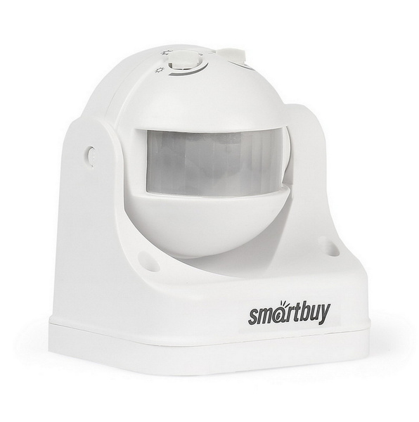Инфракрасный датчик движения Smartbuy, настенный 1200Вт, до 12м, IP44 ...