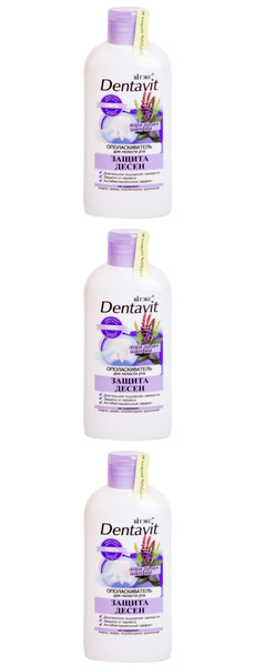 Витэкс Ополаскиватель для полости рта Dentavit Кора дуба+Шалфей, Защита ...