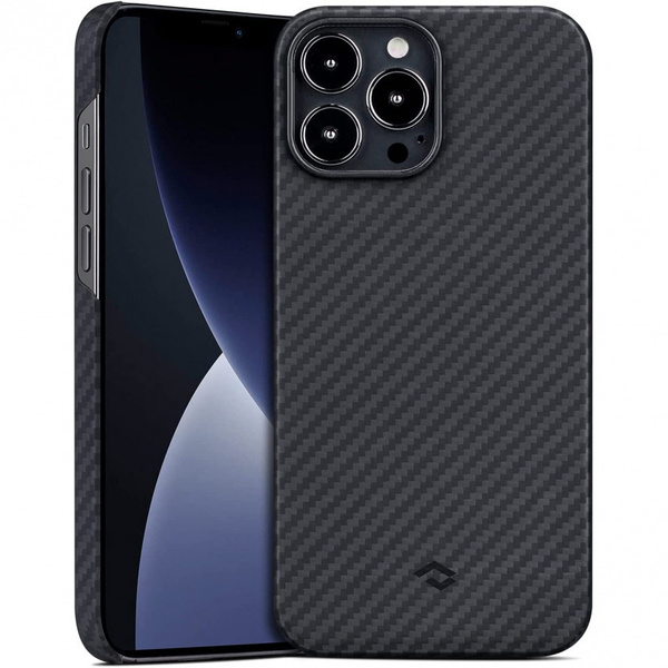Чехол Pitaka MagEZ Case 2 Black/Grey Twill для iPhone 13 Pro черный ...