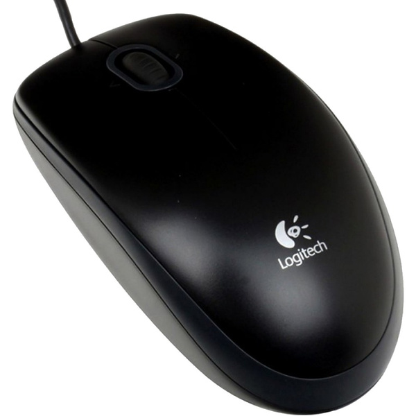 Мышь проводная Logitech B100, черный - купить по выгодной цене в ...