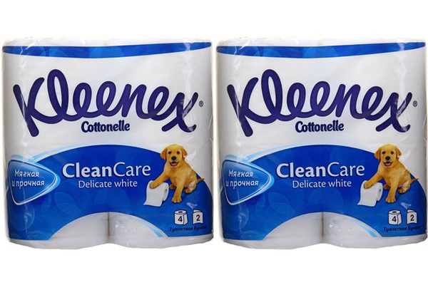 Kleenex Туалетная бумага - купить с доставкой по выгодным ценам в ...