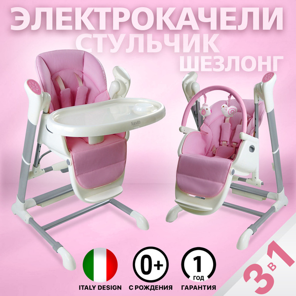 Стульчик для кормления Nuovita Unico 3 в 1 детский для новорожденных ...