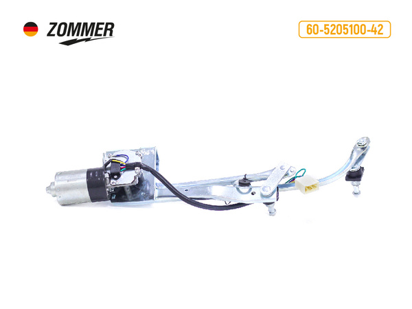 Трапеция стеклоочистителя Zommer для Газель Бизнес в сборе, с мотором ...