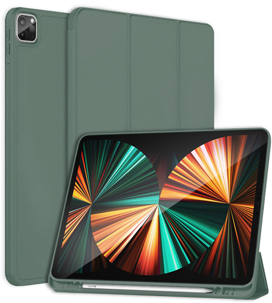 Чехол для iPad Pro 11 (2018, 2020, 2021, 2022), BASIC, темно-зеленый ...
