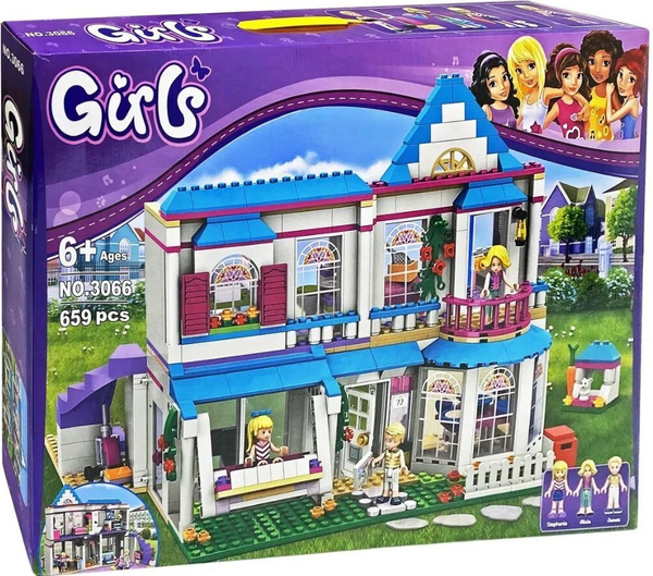 Конструктор Friends "Дом Стефани" 659 деталей / Совместим с lego ...