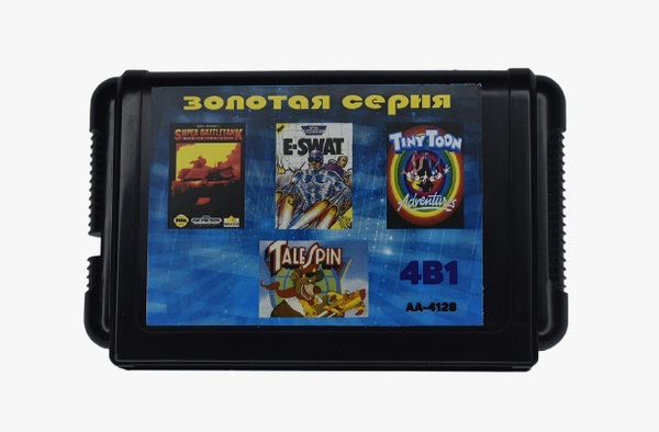 Игровой картридж для Sega 16 (16 bit) AA-4128 (ESWAT/ TALE SPIN/ SUPER ...