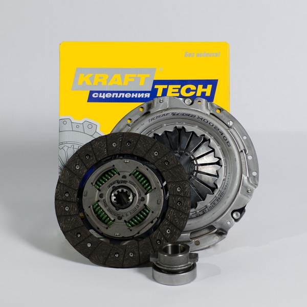 Комплект сцепления Газель дв. 405,406 усил. KRAFTTECH - Krafttech арт ...