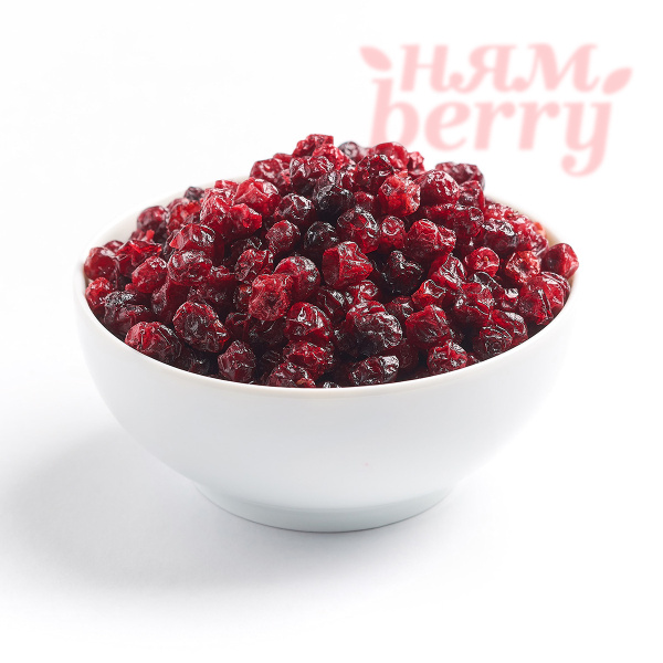 Брусника вяленая от НямBerry 100 гр/полезные сладости без сахара ...