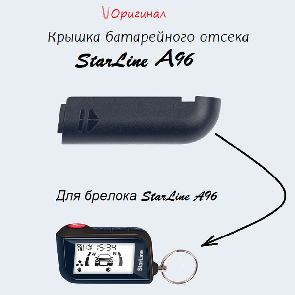Запчасть брелока автосигнализации StarLine A96 / A93 / A39 / A36 / A63 ...
