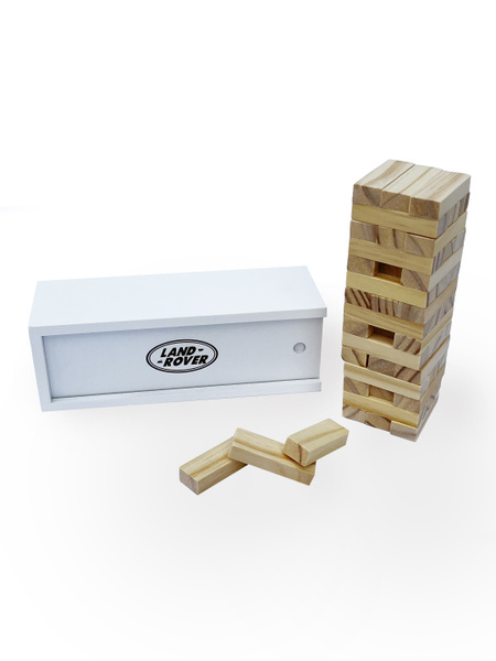 Настольная игра из дерева Башня Land Rover "Дженга" - купить с ...