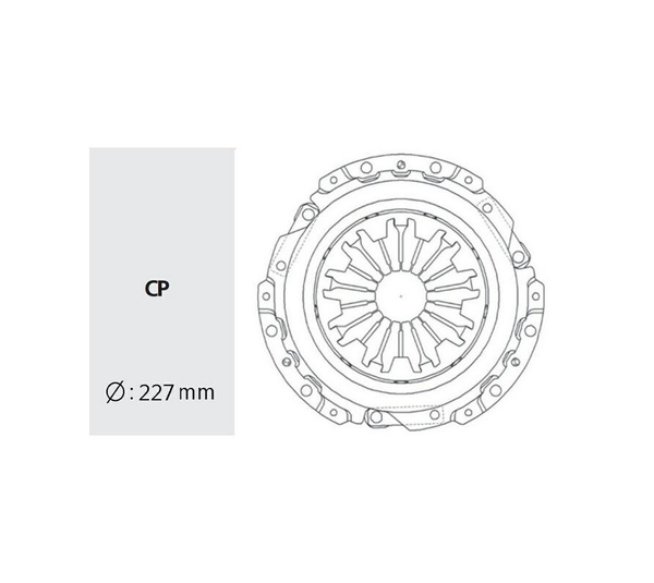 PHC VALEO корзина сцепления