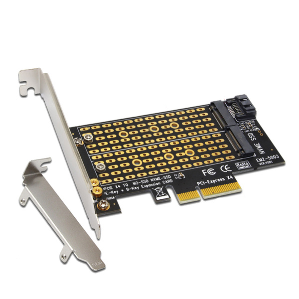 Carte Adaptateur PCI-E Vers M.2 NVMe - Pour SSD NGFF M-Key - Compatible Z97 Et Windows 10+