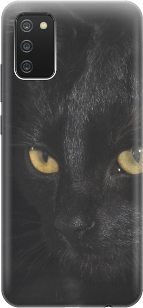 Силиконовый чехол на Samsung Galaxy A02s / Самсунг А02с с эффектом ...