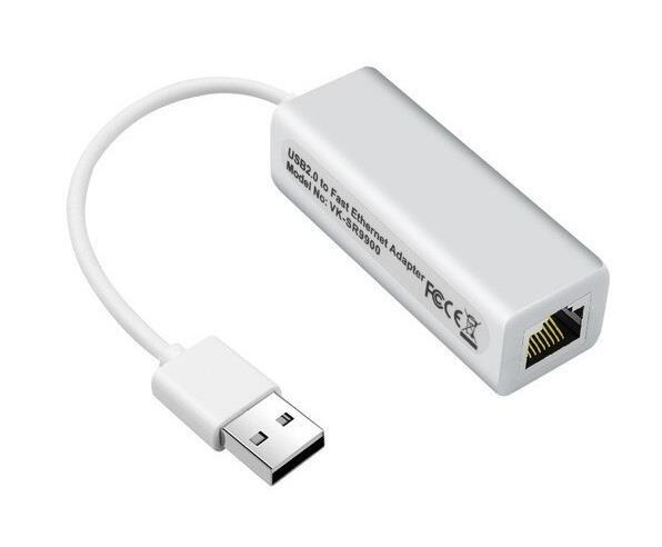 Кабель RJ-45 гнездо - USB штекер Переходник (интернет сеть через USB ...