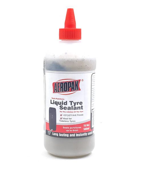 Антипрокольный герметик AEROPAK 500 мл. Жидкость антипрокольная для ...