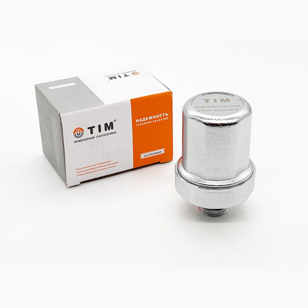 Компенсатор гидроударов TIM 1/2" НР. Max: 50 bar - купить в интернет ...
