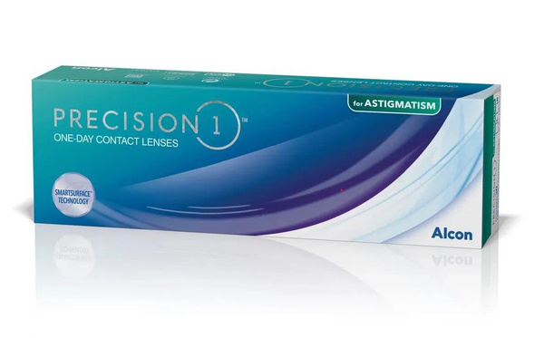 Alcon Астигматические линзы Precision1 Toric, 30 шт., -4.25 / 8.5/-1.75 ...