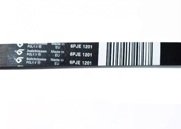 Original Keilriemen 1201 J6 EL Für Indesit Waschmaschinen - C00119126