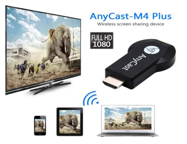 HDMI адаптер для телевизора, медиаплеер-ресивер, Беспроводной Wi-Fi ...
