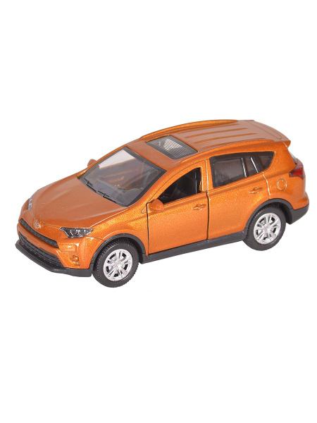 Коллекционная машинка металлическая Toyota RAV4, инерционные игрушки ...