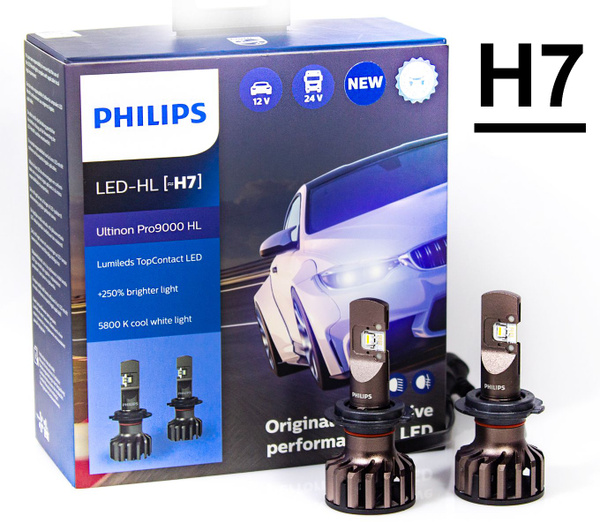 Лампа автомобильная Philips 12В/24В, 2 шт. купить по низкой цене с ...