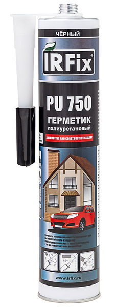 Герметик полиуретановый для швов. Твёрдость по ШОР 60. Цвет ЧЁРНЫЙ 300 ...
