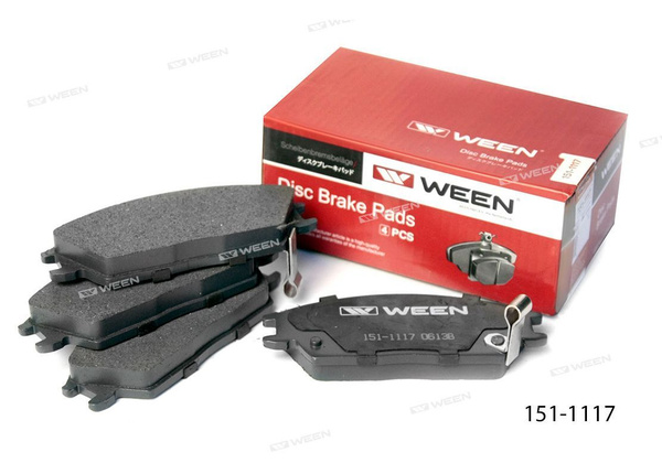 Тормозные колодки WEEN 1511117 - купить по низким ценам в интернет ...