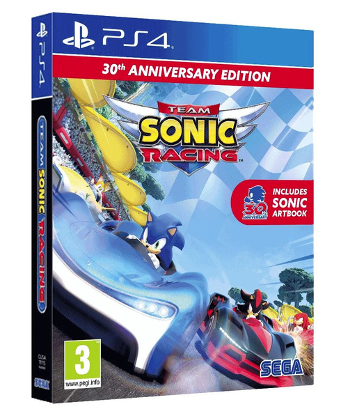 Team Sonic Racing 30th Anniversary Edition PS4 PlayStation 4 OZON