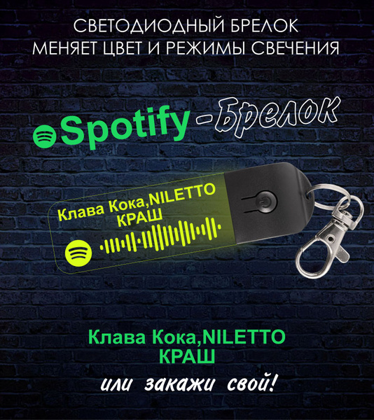 Spotify - Брелок трек: Клава Кока , NILETTO - КРАШ музыка, песни ...