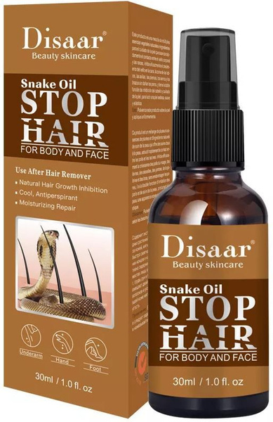 Disaar Сыворотка - Спрей для лица и тела Stop Hair Snake Oil ...