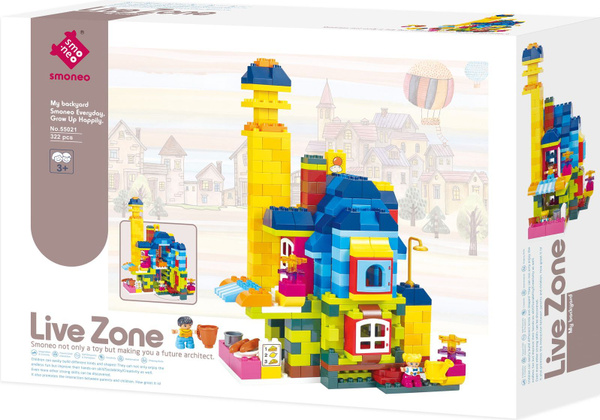 Конструктор Smoneo Домик, 322 элемента, для мальчика, 94437 купить на ...