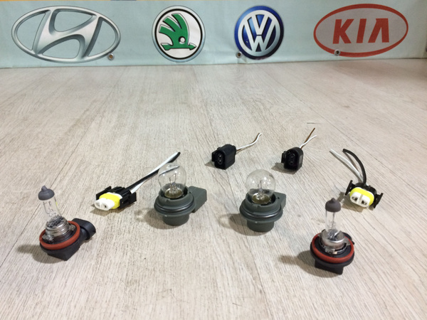 Комплект для туманок ПТФ фар противотуманных Шкода Октавия А5 Skoda ...