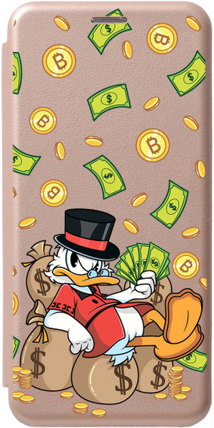 Чехол-книжка Rich Scrooge на Tecno Camon 17P / Техно Камон 17Р с 3D ...