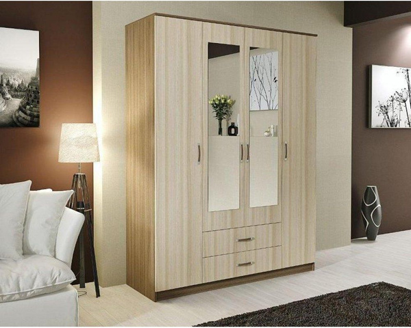 Шкаф распашной Эра Шкаф распашной_35_Эра, 160x49x220 см - купить по ...