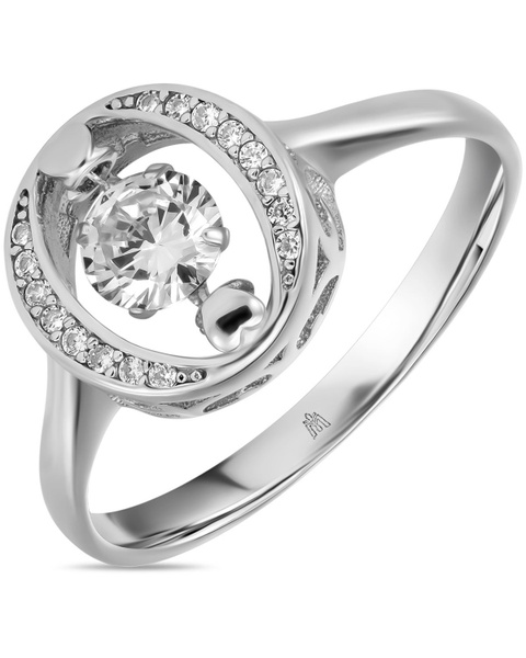 MIUZ Diamonds (Московский ювелирный завод) Кольцо Серебро 925 пробы ...
