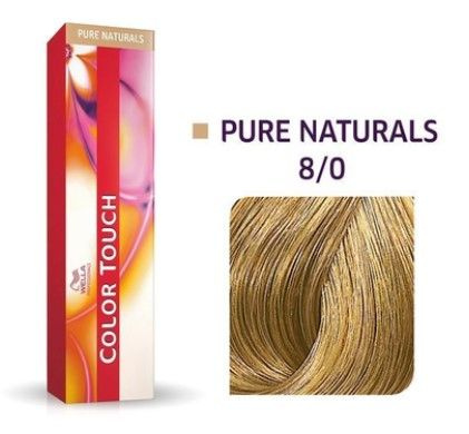 Оттеночная краска для волос Wella Professionals Color Touch 8/0 ...