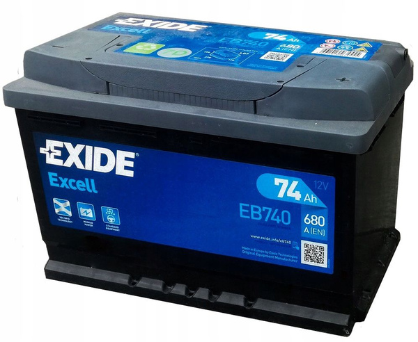 Аккумулятор автомобильный EXIDE EXIDE_EXCELL купить по выгодной цене в ...