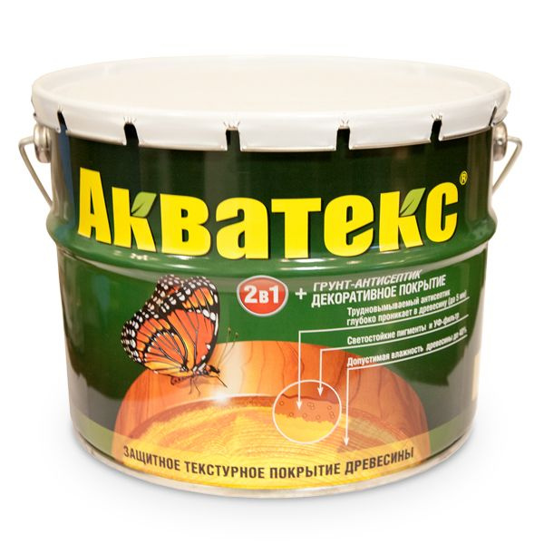 Палитра цветов акватекс для дерева