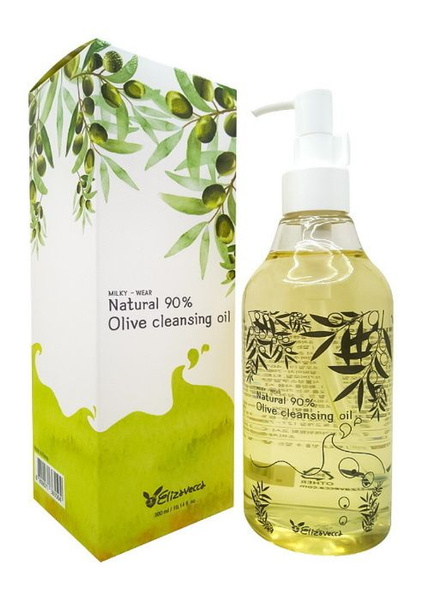ELIZAVECCA Оливковое гидрофильное масло Elizavecca Natural 90 Olive ...