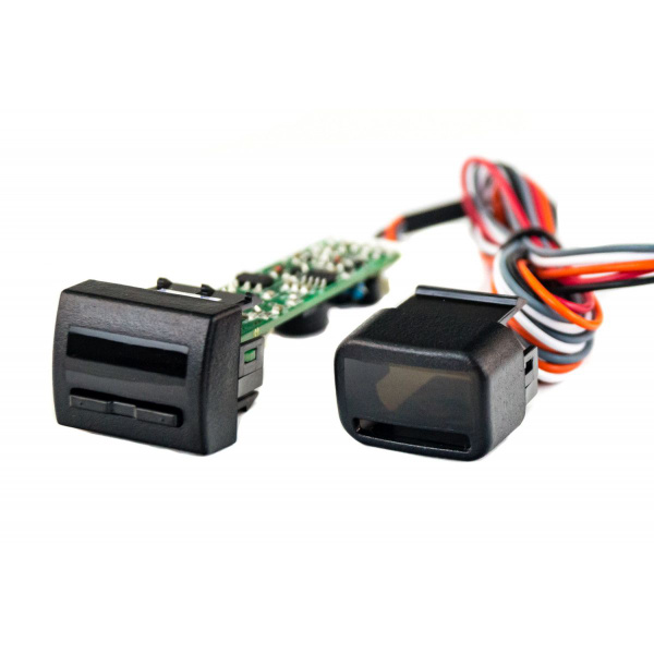 Бортовой компьютер Мультитроникс UX 8 вместо заглушки кнопки для Датсун ...