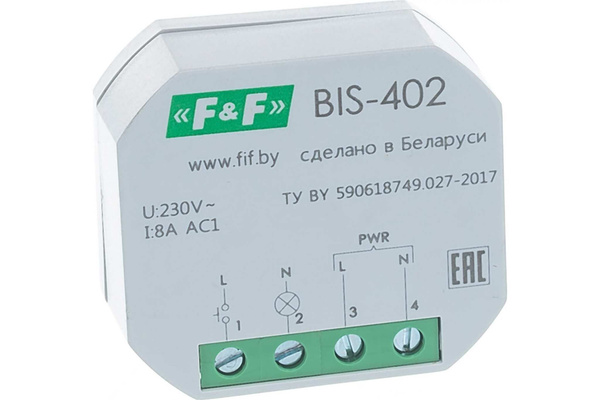 Реле импульсное BIS-402 Евроавтоматика 24664 - купить по выгодной цене ...