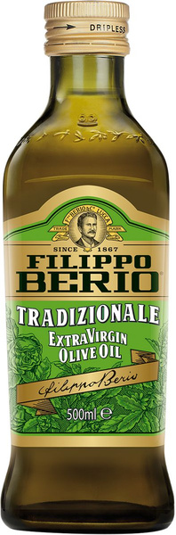 Оливковое масло FILIPPO BERIO, TRADIZIONALE, Extra Virgin, ст/б, 500 мл ...