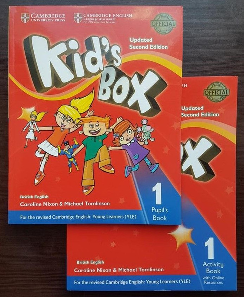 Kid's Box 1 КОМПЛЕКТ Учебник+Тетрадь+CD - купить с доставкой по ...