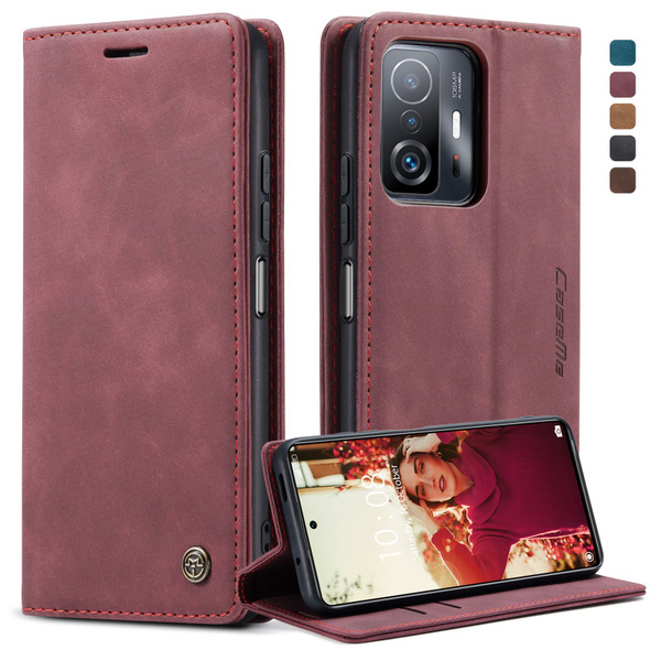 Custodia a portafoglio per Xiaomi 11T/11T Pro, in pelle PU di