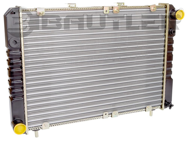 Радиатор охлаждения для ГАЗ 3110 Волга алюминиевый, трехрядный арт ...
