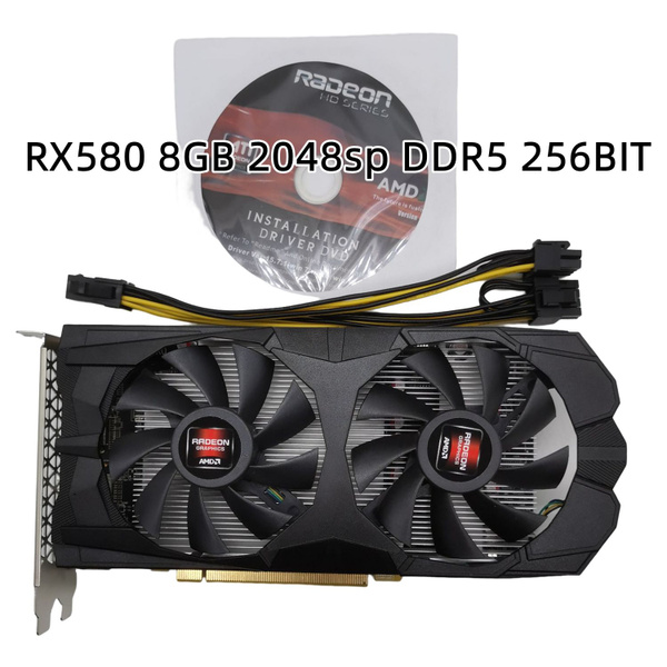 Видеокарта Radeon RX 580, 8 ГБ GDDR5, GDDR5 - купить по низким ценам в ...