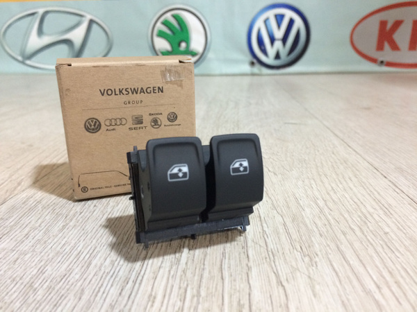 Блок стеклоподъемника оригинал кнопки Шкода Октавия А7 Skoda Octavia A7 ...