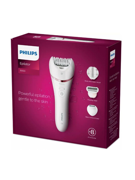 Эпилятор женский Philips Series 8000 BRE735/00 - купить с доставкой по ...