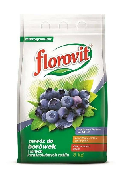 Florovit Для голубики 3 кг - купить с доставкой по выгодным ценам в ...