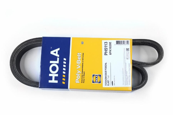 Ремень генератора 1118 (6РК1020) с кондиционером "HOLA" - HOLA арт ...